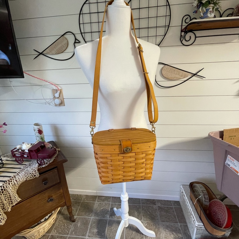 Longaberger basket purse with liner